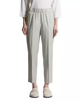 Брюки на резинке из шерстяной смеси Peserico, синий