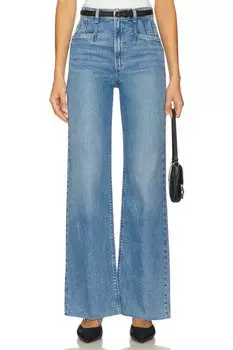 Брюки на широком поясе с высокой талией Jordie от Favorite Daughter, crosby