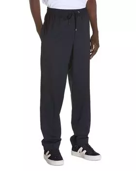Брюки на шнурке Moncler, синий