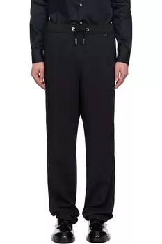 Брюки на шнурке Wooyoungmi, черный
