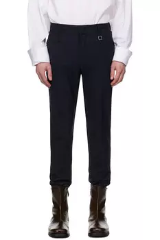 Брюки на шнурке Wooyoungmi, синий