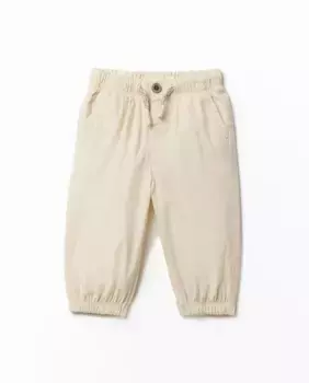 Брюки на струящейся талии Sfera, цвет Crudo