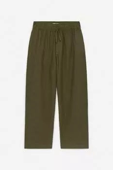 Брюки на завязках Arket, хаки