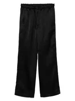 Брюки на завязках Needles, черный