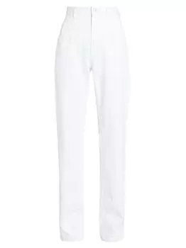 Брюки Nadege из твила Isabel Marant, белый