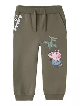 Брюки NAME IT Regular Pants Peppa Wutz, хаки