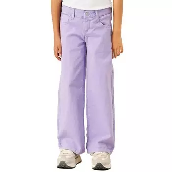 Брюки Name It Rose Wide Fit, фиолетовый
