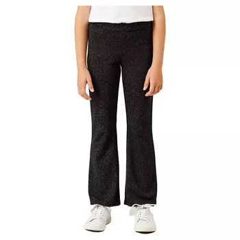 Брюки Name It Trikkaleo Bootcut Fit, черный