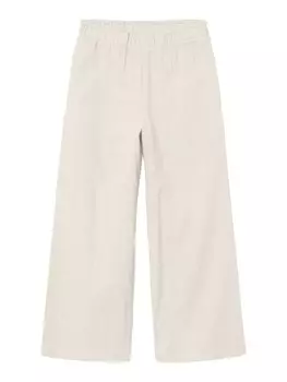 Брюки NAME IT Wide leg Pants Falinnen, кремовый