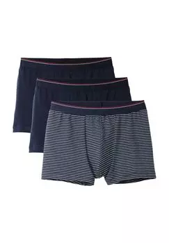 Брюки Natural Benefit, 3 пары, одинарный трикотаж, мужские CALIDA, цвет 758 Dark Sea