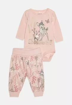 Брюки NBFDROMA BAMBI SET Name it, цвет sepia rose