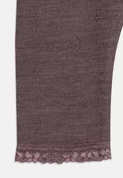 Брюки NBFWANG NEEDLE SOLID, Leggings Name it, темно-фиолетовый