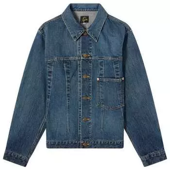 Брюки Needles Darts Denim, цвет Indigo