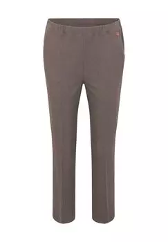 Брюки «Нефритовые», длинные, эластичные, женские Relaxed by TONI, цвет Nougat