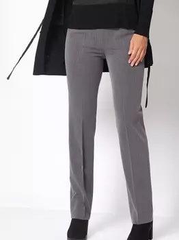 Брюки нефритовые Relaxed, серый