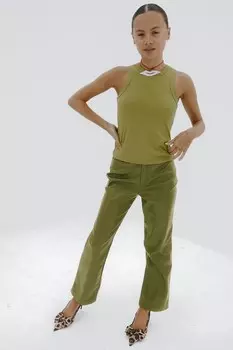 Брюки Never Fully Dressed, оливковый