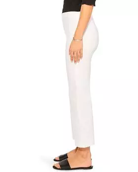 Брюки NIC+ZOE Petite Polished Wonderstretch Wide Leg Crop Pants, цвет Paper White