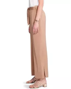 Брюки NIC+ZOE Soft Drape Wide-Leg Pants, цвет Mochachino
