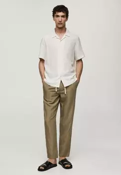 Брюки NINO Mango, хаки