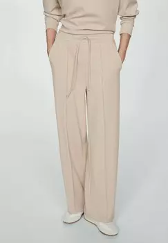 Брюки NIQUE Mango, бежевый