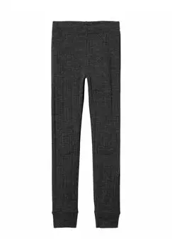 Брюки Nkmwang Needl Longjohn Solid Name it, цвет dark grey