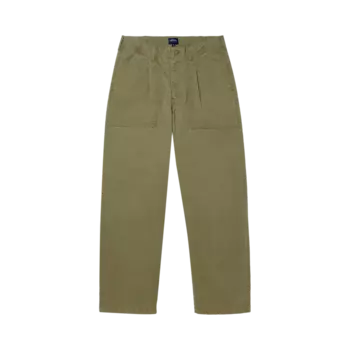 Брюки Noah Pleated Fatigue 'Army Green', зеленый