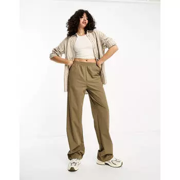 Брюки Noisy May Tall Ankle Drawstring, бежевый