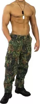 Брюки Normani Outdoor Sports Herren Outdoorhose „Trooper“, цвет Flecktarn