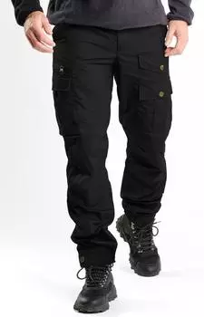 Брюки Normani Outdoor Sports Herren Wanderhose Outdoorhose, черный