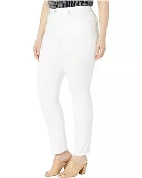 Брюки Nydj Plus Size Sheri Slim in Optic White, цвет Optic White