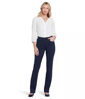 Брюки NYDJ Sculpt Her Marilyn Straight, цвет Oxford Navy