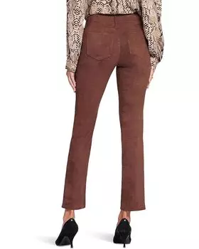 Брюки NYDJ Sheri Slim, цвет Dark Chocolate