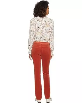 Брюки NYDJ Sheri Slim Pants, цвет Cayenne