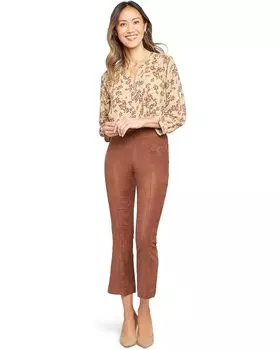 Брюки NYDJ Suede Pull-On Slim Boot, цвет Coffee Bean