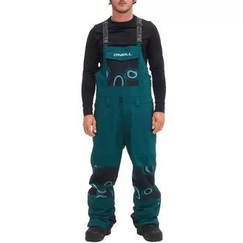 Брюки O'Neill Shred Bib, deep teal colour block
