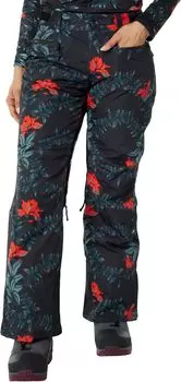 Брюки O'Neill Glamour Pants, цвет Black AOP/Green