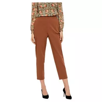Брюки Object Cecilie 7/8 New, коричневый