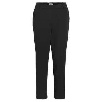 Брюки Object Cecilie Slim Fit, черный