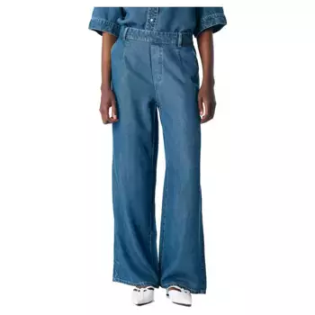 Брюки Object Frame Lisa, синий