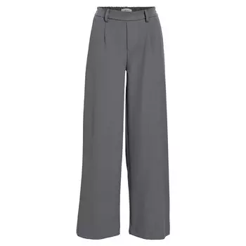 Брюки Object Lisa chino, серый