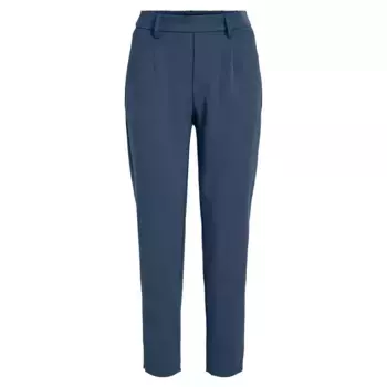 Брюки Object Lisa Slim, синий