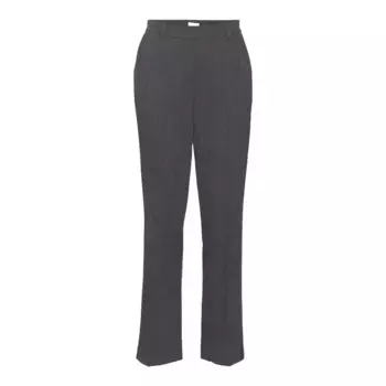 Брюки Object Lisa Straight Fit, серый