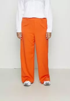 Брюки Object Objlisa Wide Pant, помидоры черри
