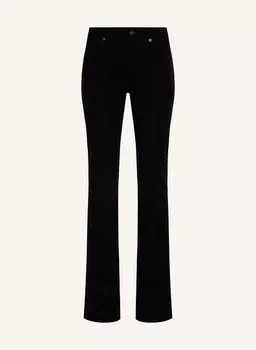 Брюки облегающего кроя 7 For All Mankind, черный