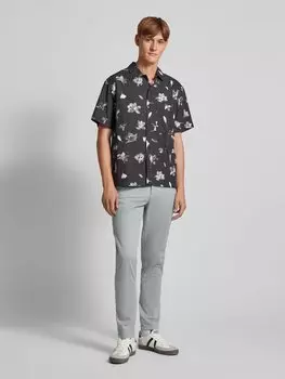 Брюки облегающего кроя с карманами модель «МАРКО БОУИ» Jack & Jones, серебряный
