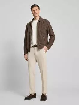 Брюки облегающего кроя со шлевками для ремня, модель «JULI-O» Cinque, бежевый