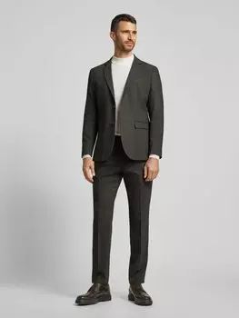 Брюки облегающего кроя со стрелками, модель «NEIL» SELECTED HOMME, оливковый