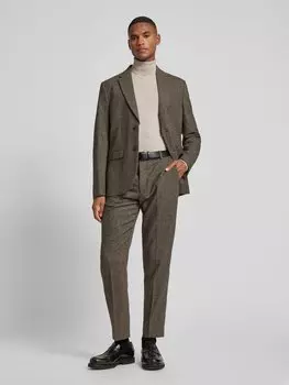 Брюки облегающего кроя со стрелками, модель «REED» SELECTED HOMME, светло-коричневый