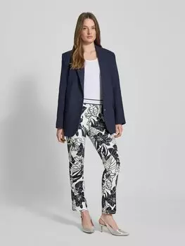 Брюки облегающего кроя укороченного покроя, модель «Алиса» ROSNER, кремовый