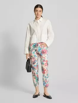 Брюки облегающего кроя укороченного покроя, модель «ORNELLA» Angels